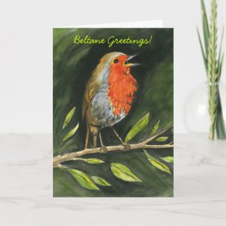 Cartão "Beltane Greetings"