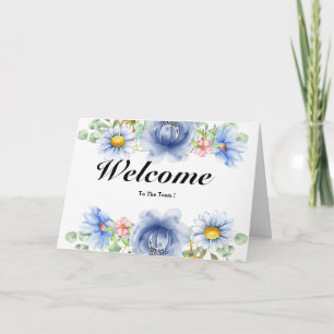 Cartão Bem-Vindo À Equipe