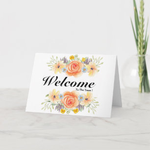 Cartão Bem-Vindo À Equipe