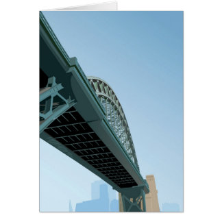 Cartão Bem-vindo a Newcastle upon Tyne