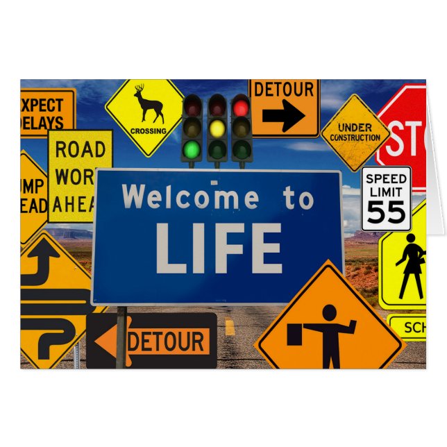 CARTÃO BEM-VINDO À VIDA (Frente Horizontal)