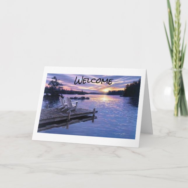 CARTÃO ***BEM-VINDO AO BAIRRO*** (Frente)