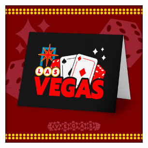 Cartão Bem-vindo ao Fabuloso Letreiro de Las Vegas