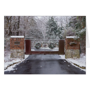 Cartão Bem-Vindo Ao Inverno