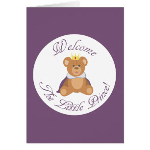 Cartão Bem-Vindo O Pequeno Príncipe