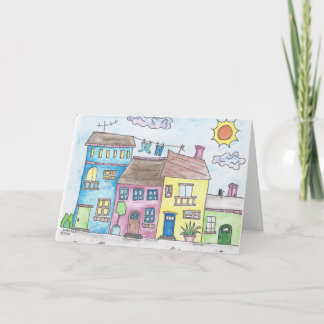 Cartão Bem-vindos à vizinhança