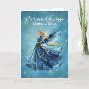 Cartão Bênção de Natal Anjo da Luz Além das Milhas