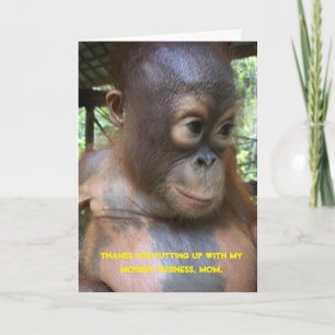 Cartão Bênção do Dia de as mães Especial Doce