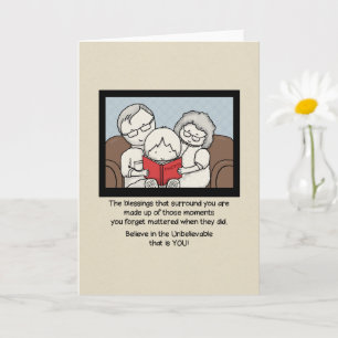 Cartão Bênçãos à sua volta