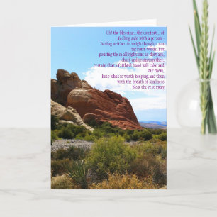 Cartão Bênçãos da Amizade