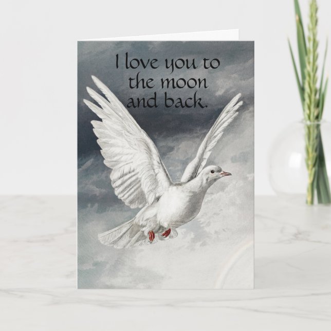 Cartão Bênçãos de Amor Fé Personalizado Customizável (Frente)