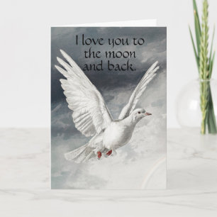 Cartão Bênçãos de Amor Fé Personalizado Customizável