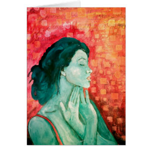 Cartão Bênçãos de conspiração