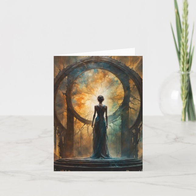 Cartão Bênçãos Imbólicas (Frente)