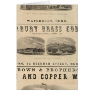 Cartão Benedict e Burnham Manufacturing Company