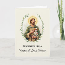 Benedizioni na Festa de São Roque Aquarela