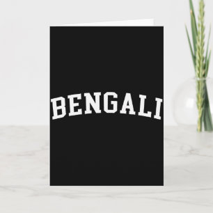 Cartão bengali
