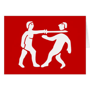 Cartão Benin Empire Flag/Emblem