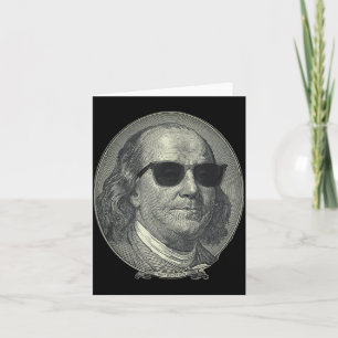 Cartão Benjamin Franklin O Benjamin É Tudo Sobre