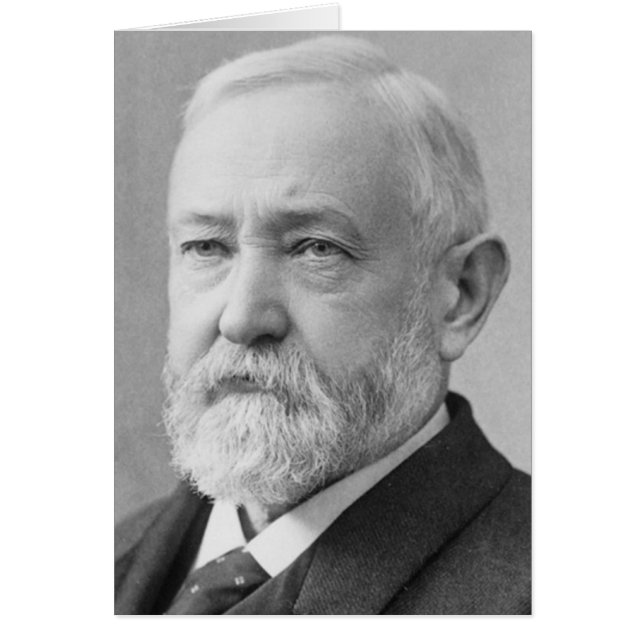Cartão Benjamin Harrison (Frente)