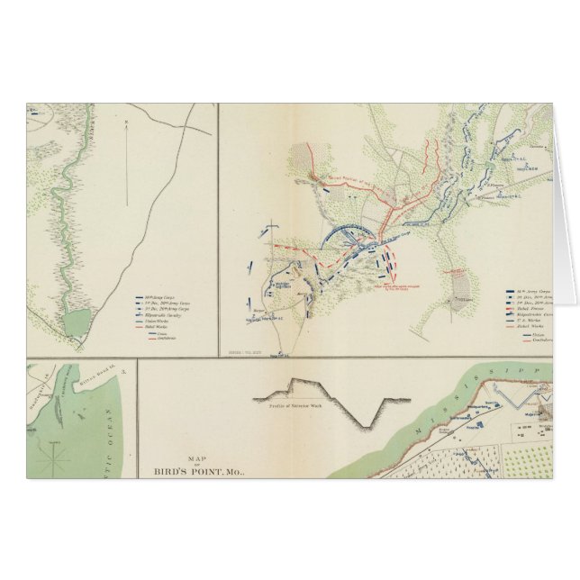 Cartão Bentonville, NC (Frente Horizontal)