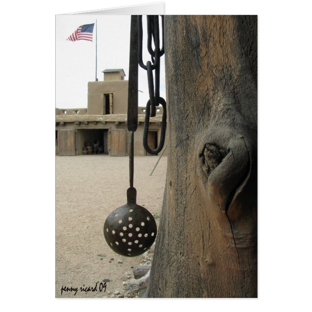 Cartão Bents Old Fort Card (Frente)