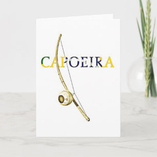 Cartão Berimbau Capoeira