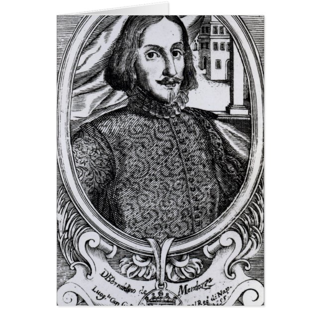 Cartão Bernardino de Mendoza, 1595 (Frente)