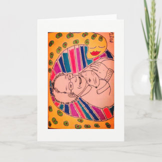 Cartão Bernie Sanders greeting card (blank)