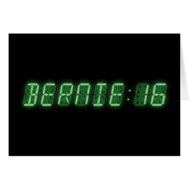 Cartão Bernie Sanders Time (Frente horizontal)