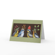 Cartão Berry Hat Night