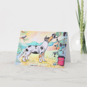 Cartão "Berry Pickin'" 4x6 Notecard