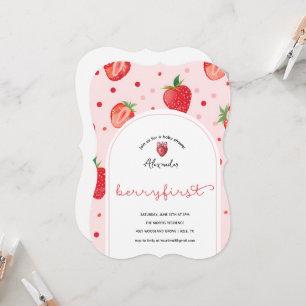 Cartão Berry Primeiro Aniversário, primeiro aniversario