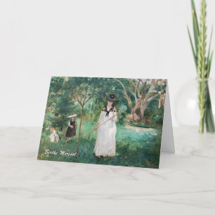 Cartão Berthe Morisot - The Butterfly Hunt