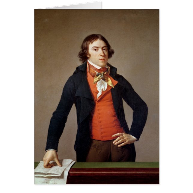 Cartão Bertrand Barere de Vieuzac (Frente)