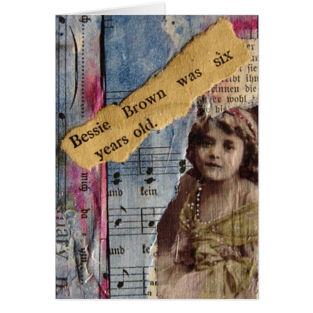 Cartão Bessie Brown (Frente)