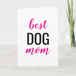 Cartão Best Dog Mom