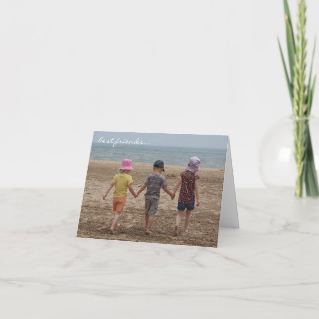 Cartão Best Friends card (Frente)