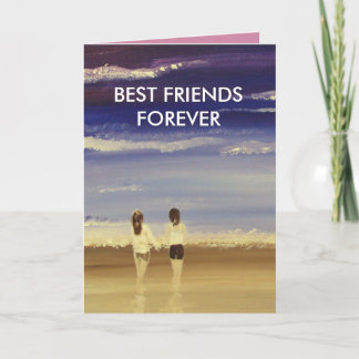 Cartão Best Friends Forever