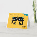 Cartão Best Friends Forever (BFF), I love Cats!<br><div class="desc">Good For gift for your best friends and have them together.</div>