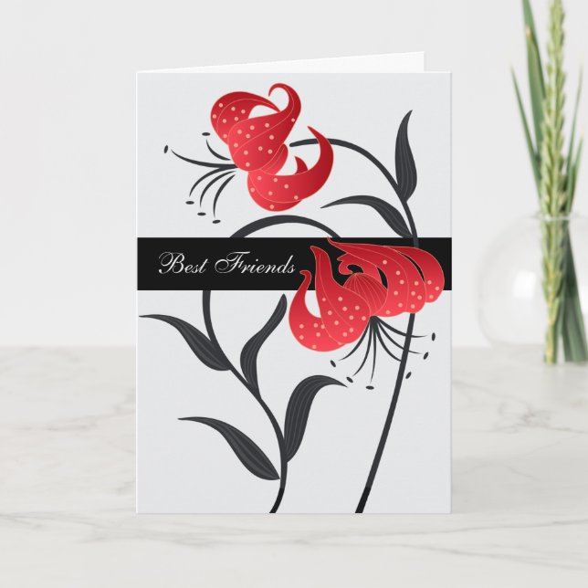 Cartão Best Friends Greeting Card (Frente)