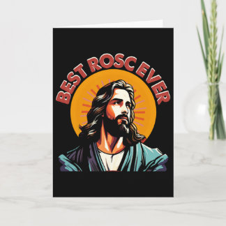 Cartão Best Rosc Ever Funny Easter Jesus Nurse Doctor Sur
