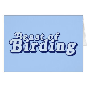 Cartão Besta de Aves
