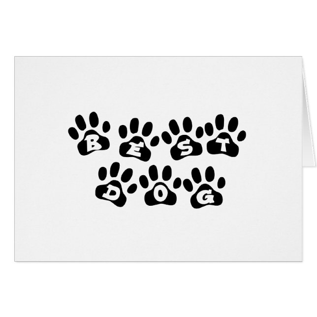 Cartão Bestdog (Frente Horizontal)