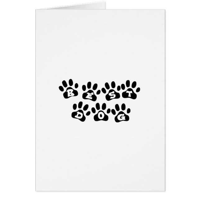 Cartão Bestdog (Frente)