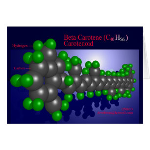 Cartão Beta-carotina (cartão)