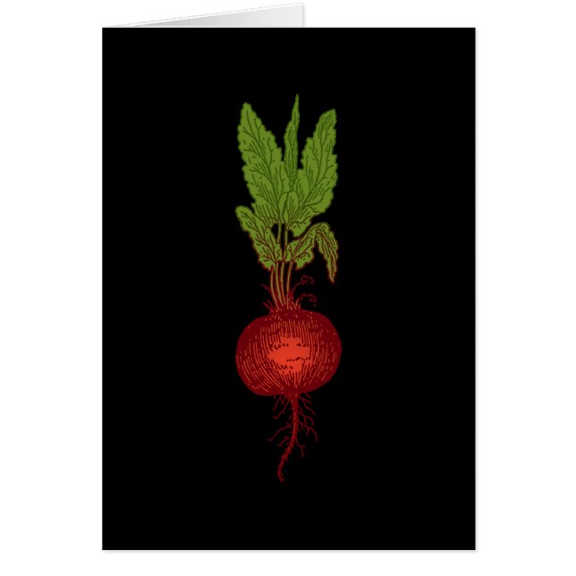 Cartão Beterraba (Frente)