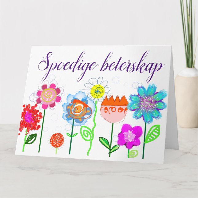 Cartão Beterskap de Spoedige (Frente)