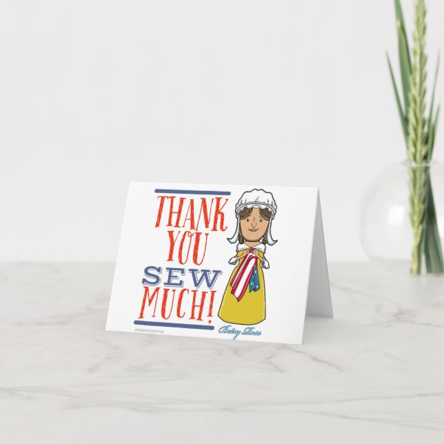 Cartão Betsy Ross "You are SEW Special" Greeting Card (Frente)