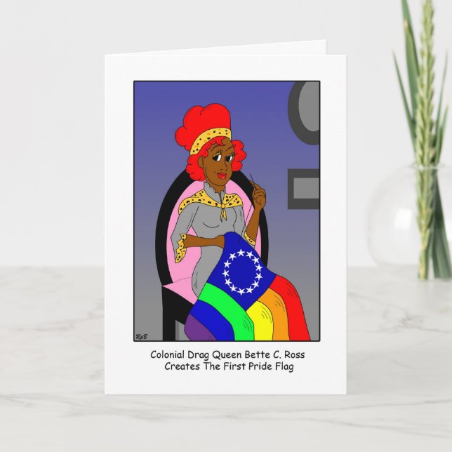 Cartão Bette C. Ross: Aniversário (Frente)